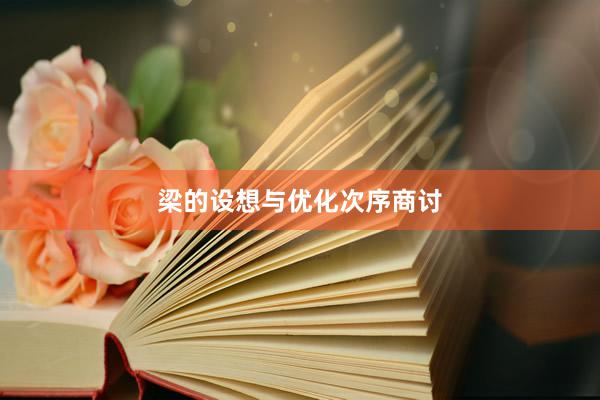 梁的设想与优化次序商讨